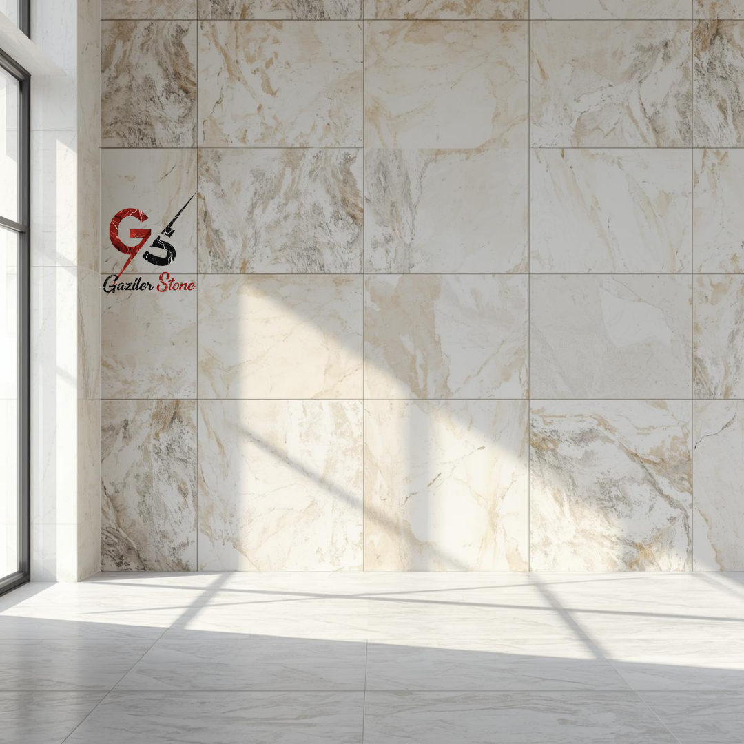 Gaziler Stone mermer kaplama - lüks görünüm